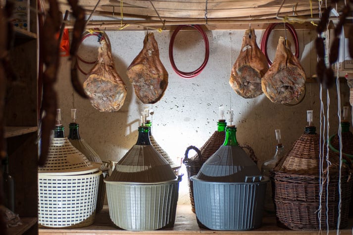 Wine And Prosciutto