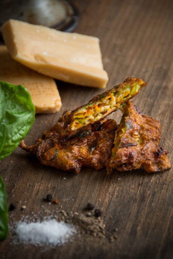Zucchini Flower Fritters, Fritelli Di Zucchine