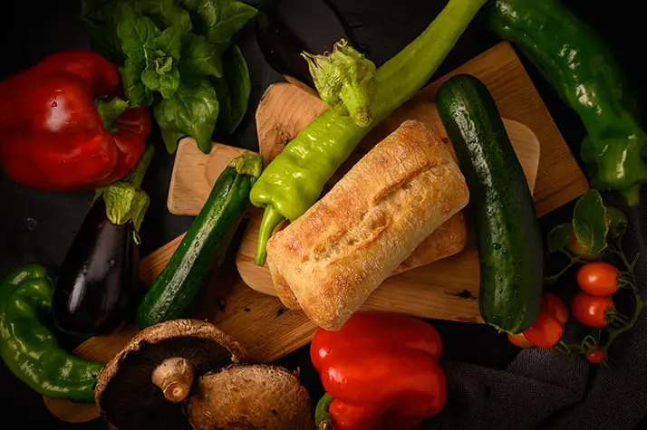 garden-fresh-vegetables-for-grilled-panini