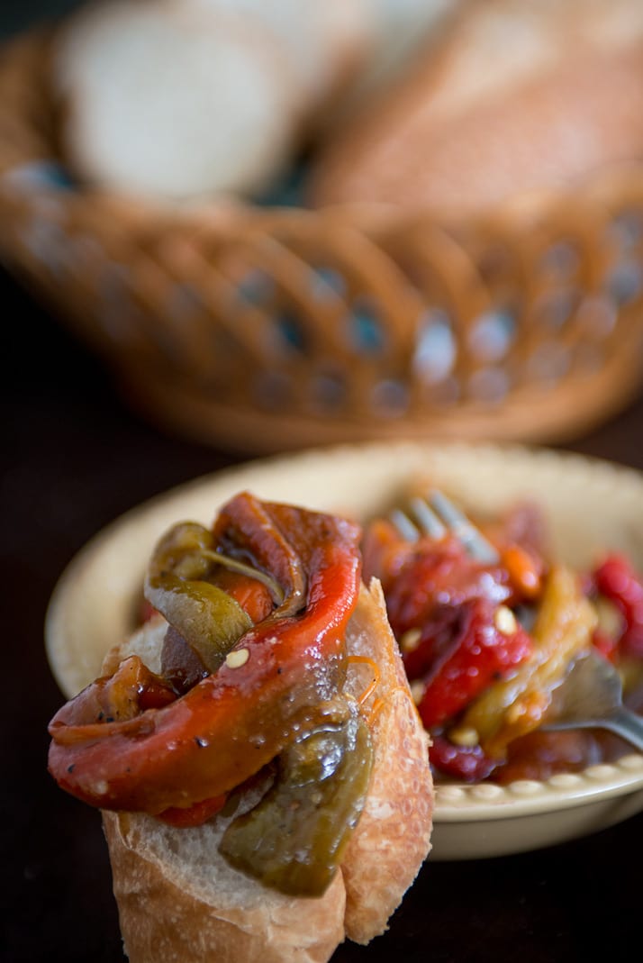 roast peppers